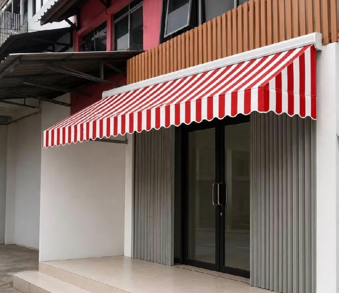 Kanopi kain teras rumah
